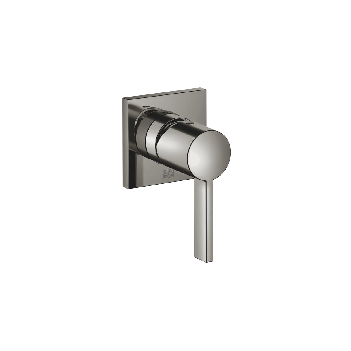 Dornbracht SERIES SPECIFIC Ankastre Tek Kollu Batarya Kapak Plakalı — Koyu Krom