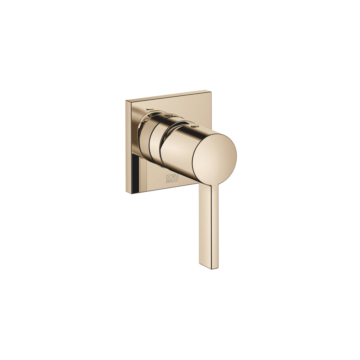 Dornbracht SERIES SPECIFIC Ankastre Tek Kollu Batarya Kapak Plakalı — Şampanya (22 ayar Altın)