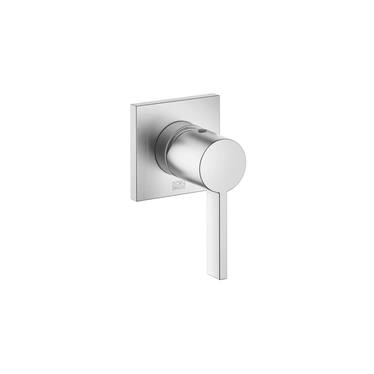 Dornbracht SERIES SPECIFIC Ankastre Tek Kollu Batarya Kapak Plakalı — Fırçalanmış Krom