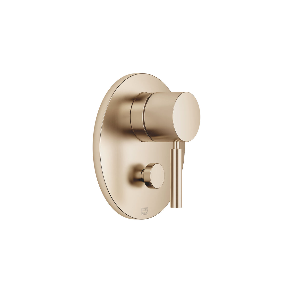 Dornbracht SERIES SPECIFIC Ankastre Tek Kollu Batarya Yönlendiricili — Fırçalanmış Açık Altın (PVD)