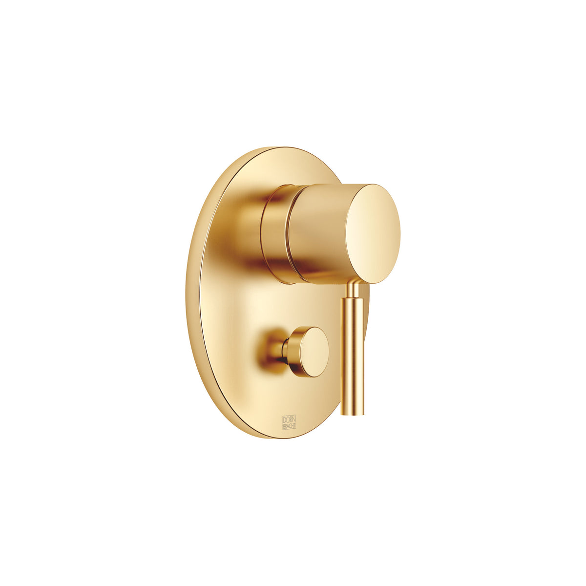 Dornbracht SERIES SPECIFIC Ankastre Tek Kollu Batarya Yönlendiricili — Fırçalanmış Durabrass (23 ayar Altın)
