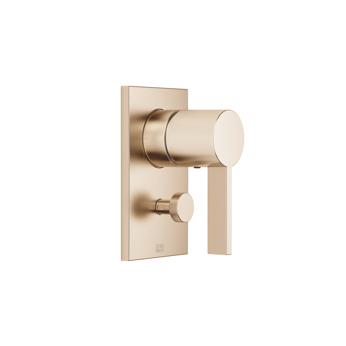 Dornbracht SERIES SPECIFIC Ankastre Tek Kollu Batarya Yönlendiricili — Fırçalanmış Açık Altın (PVD)