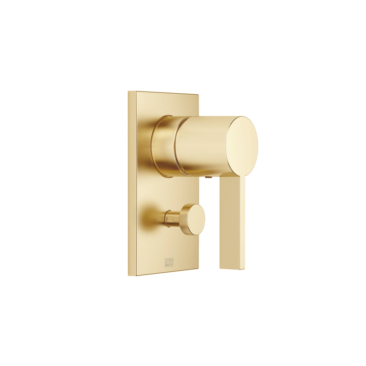 Dornbracht SERIES SPECIFIC Ankastre Tek Kollu Batarya Yönlendiricili — Fırçalanmış Durabrass (23 ayar Altın)