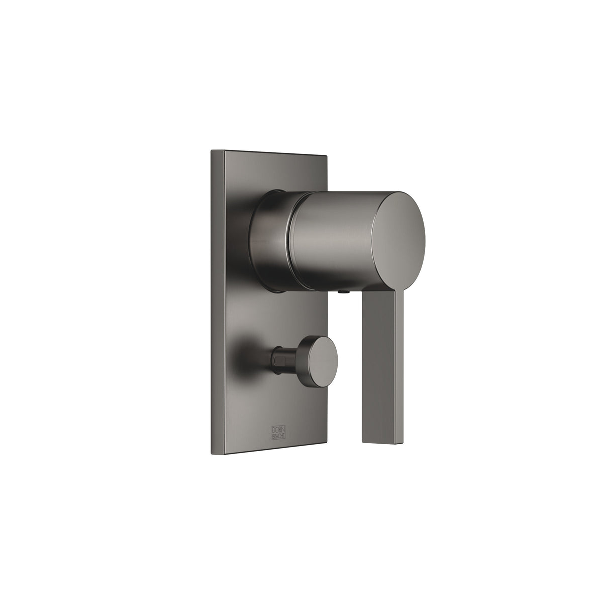 Dornbracht SERIES SPECIFIC Ankastre Tek Kollu Batarya Yönlendiricili — Fırçalanmış Koyu Platin