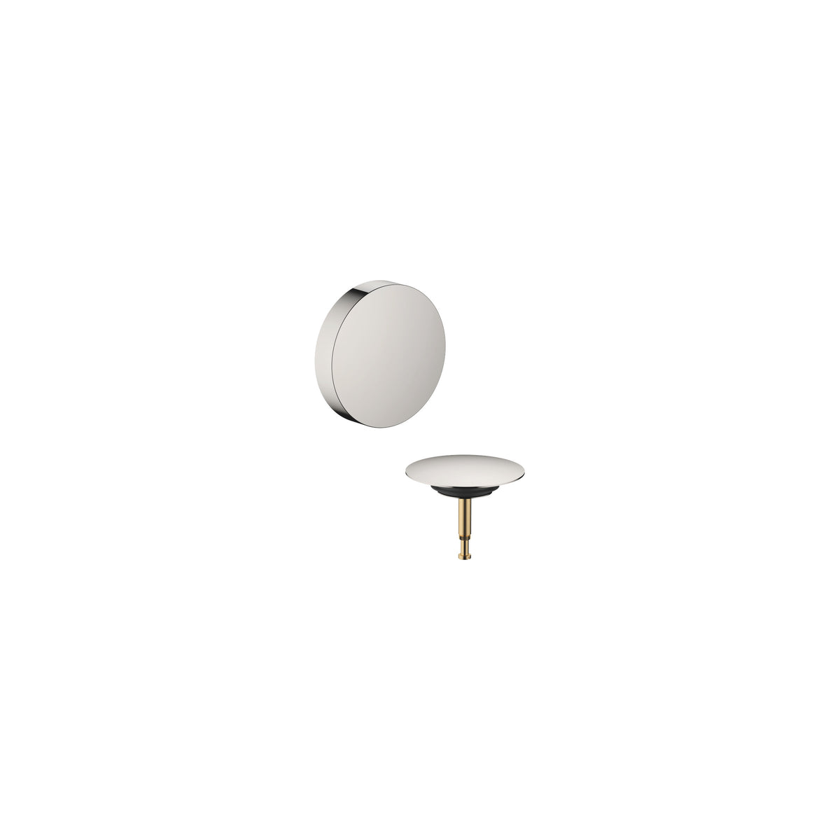 Dornbracht SERIES-VARIOUS Kumandalı Süzgeç ve Taşma Seti — Platin