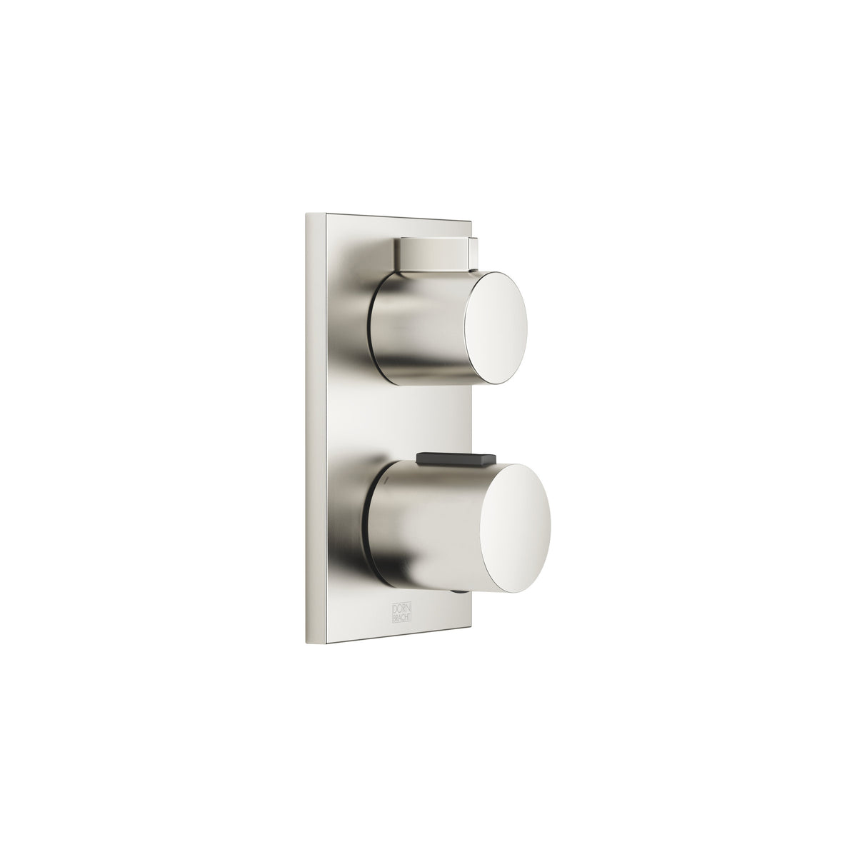 Dornbracht SERIES SPECIFIC Ankastre Termostat, Tek Fonksiyonlu Ara Musluklu — Fırçalanmış Platin
