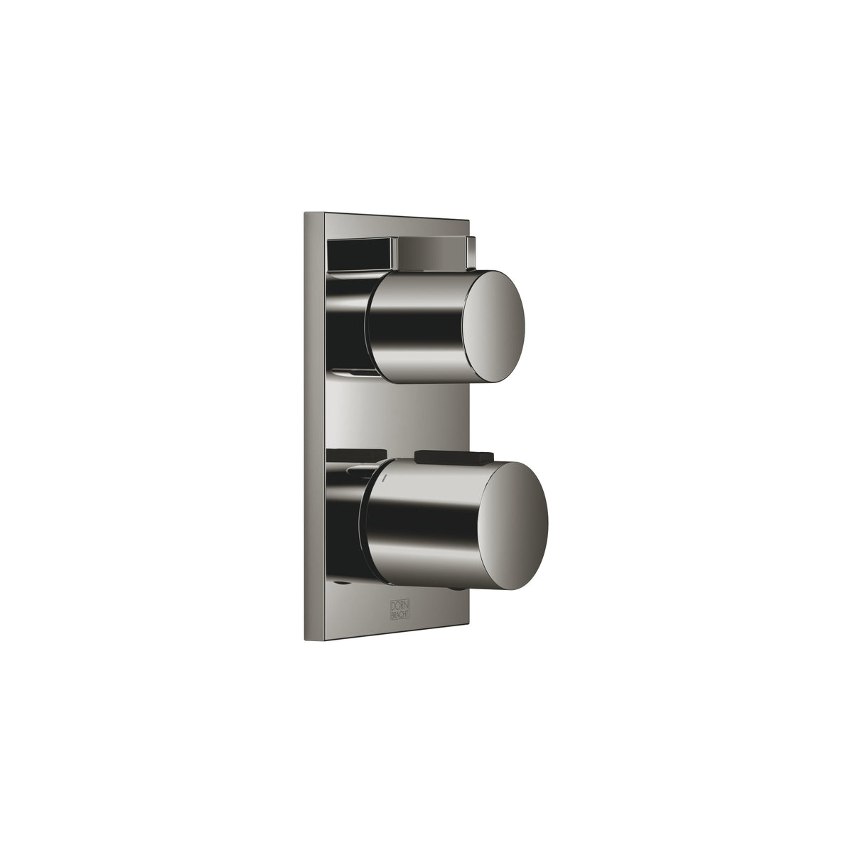 Dornbracht SERIES SPECIFIC Ankastre Termostat, Tek Fonksiyonlu Ara Musluklu — Koyu Krom