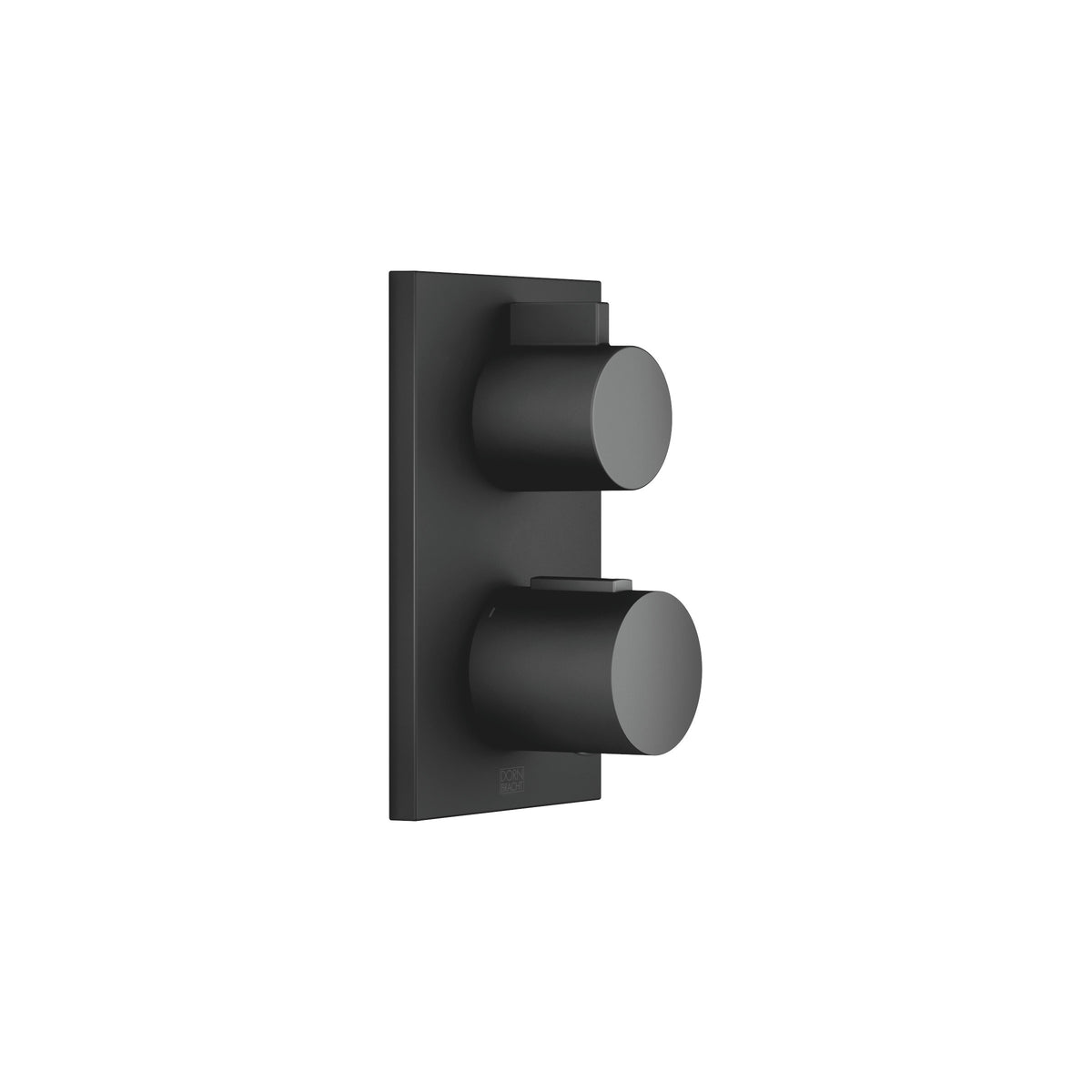 Dornbracht SERIES SPECIFIC Ankastre Termostat, Tek Fonksiyonlu Ara Musluklu — Mat Siyah
