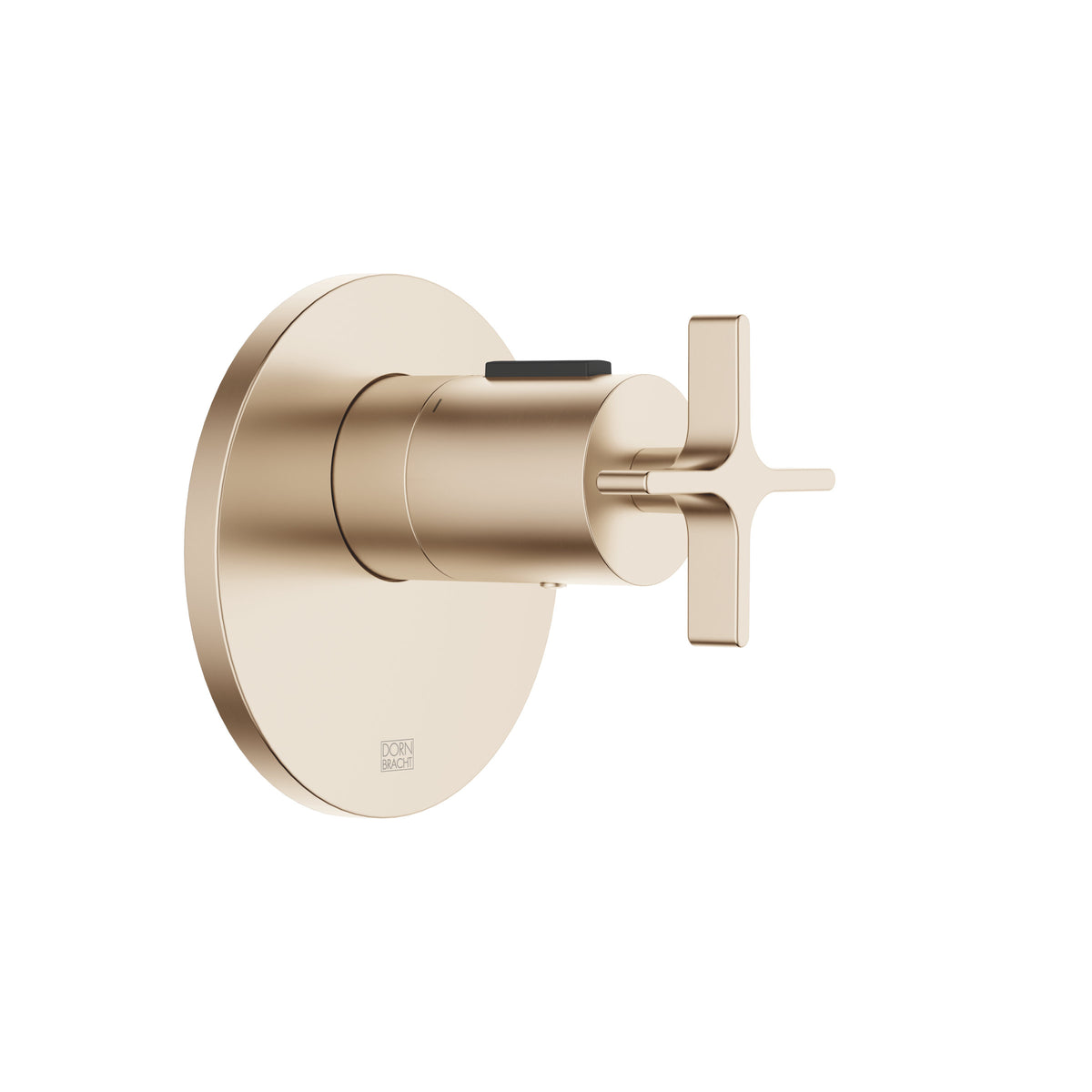 Dornbracht VAIA xTOOL Ankastre Termostat, Ara Musluksuz 1/2" — Fırçalanmış Şampanya (22 ayar Altın)