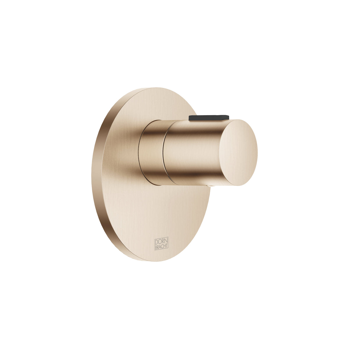 Dornbracht SERIES SPECIFIC xTOOL Ankastre Termostat, Ara Musluksuz 3/4" — Fırçalanmış Şampanya (22 ayar Altın)