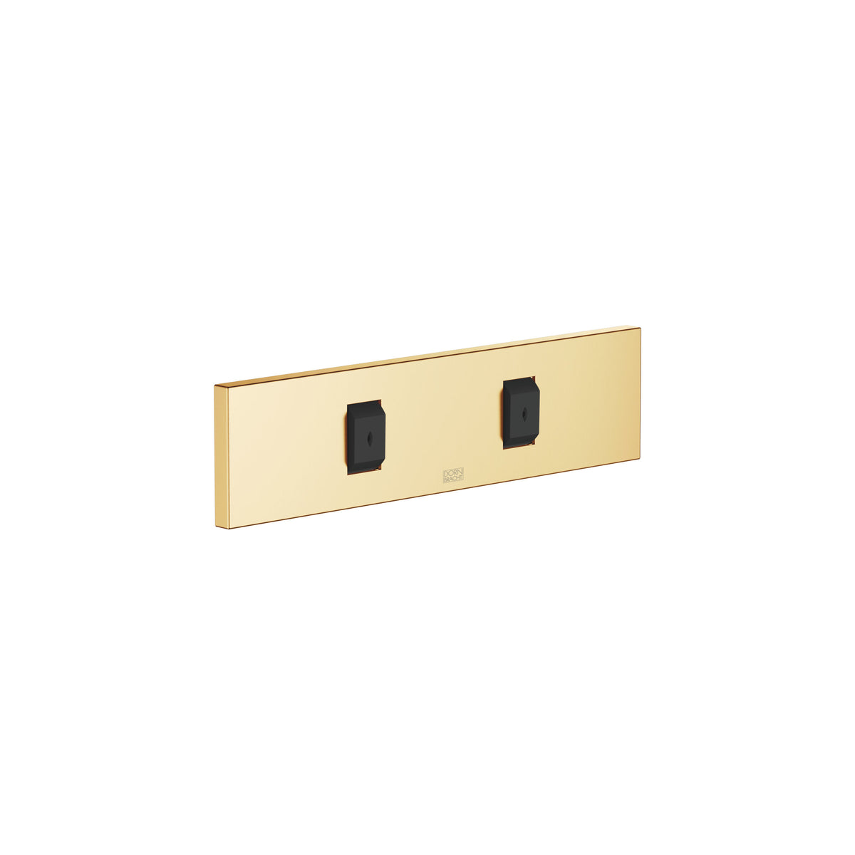 Dornbracht SERIES-VARIOUS WATER FAN Vertical Ankastre Vücut Duşu — Fırçalanmış Durabrass (23 ayar Altın)