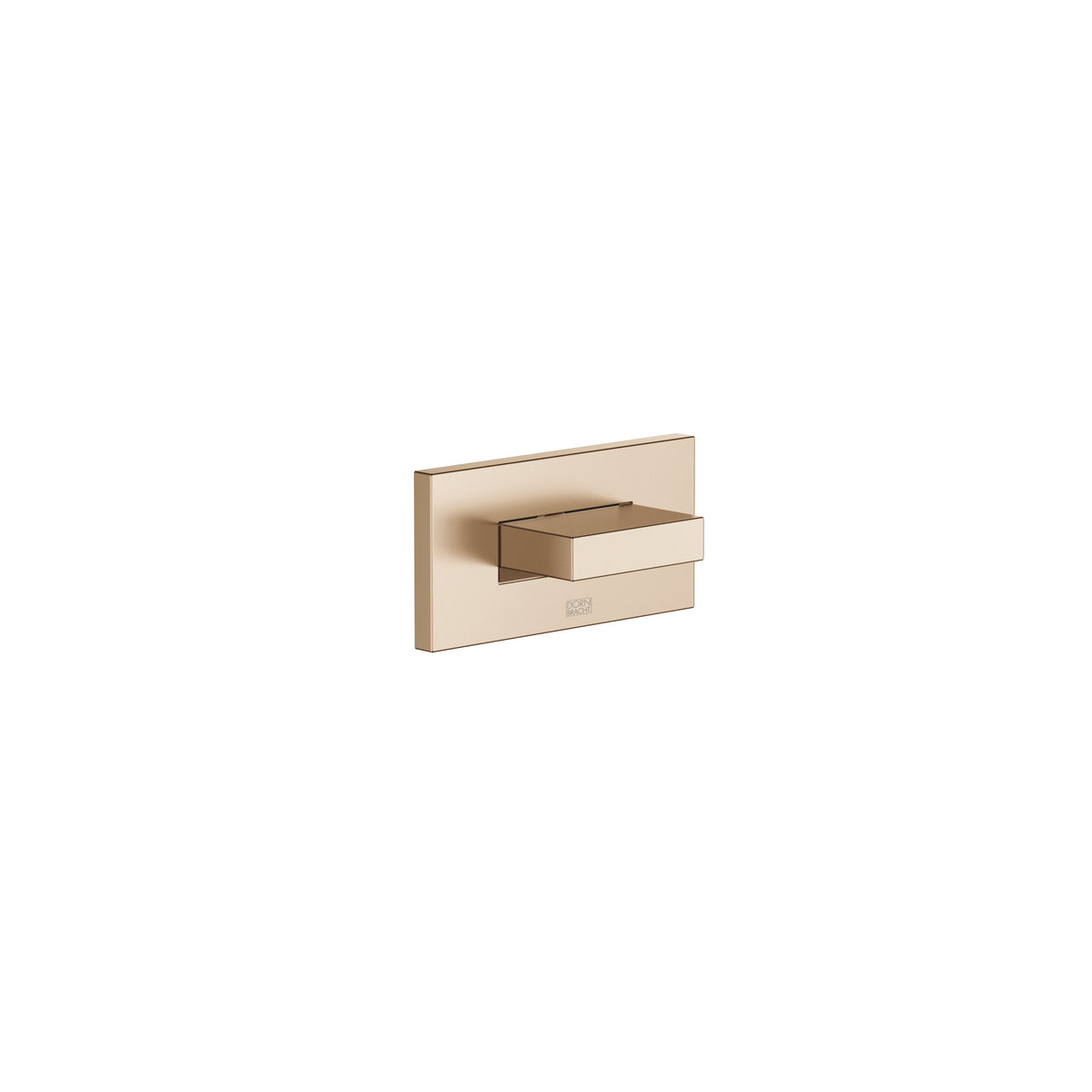 Dornbracht SERIES-VARIOUS WATER CURVE Ankastre Vücut Duşu — Fırçalanmış Şampanya (22 ayar Altın)