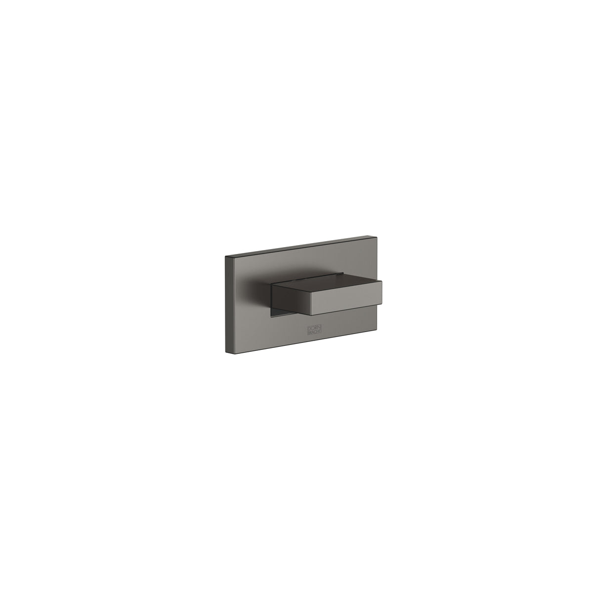 Dornbracht SERIES-VARIOUS WATER CURVE Ankastre Vücut Duşu — Fırçalanmış Koyu Platin
