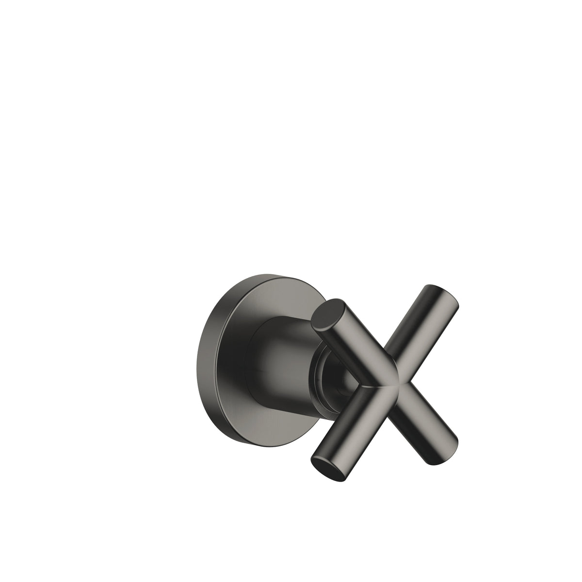 Dornbracht TARA Ankastre Ara Musluk 1/2" — Fırçalanmış Koyu Platin