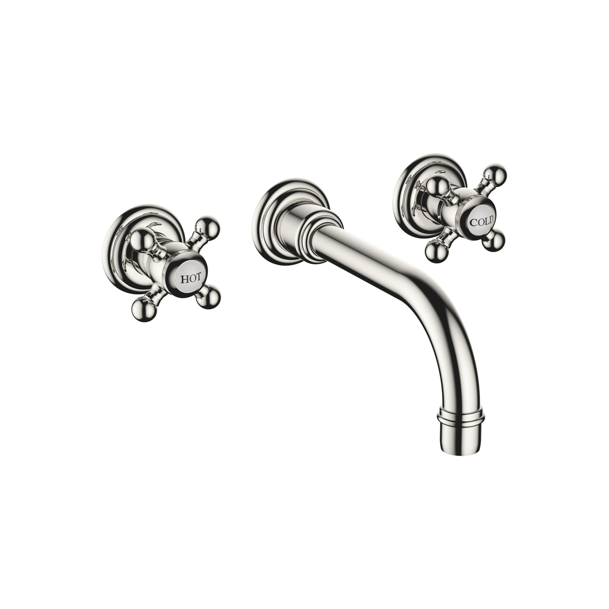 Dornbracht MADISON Ankastre Lavabo Bataryası, Süzgeçsiz — Platin