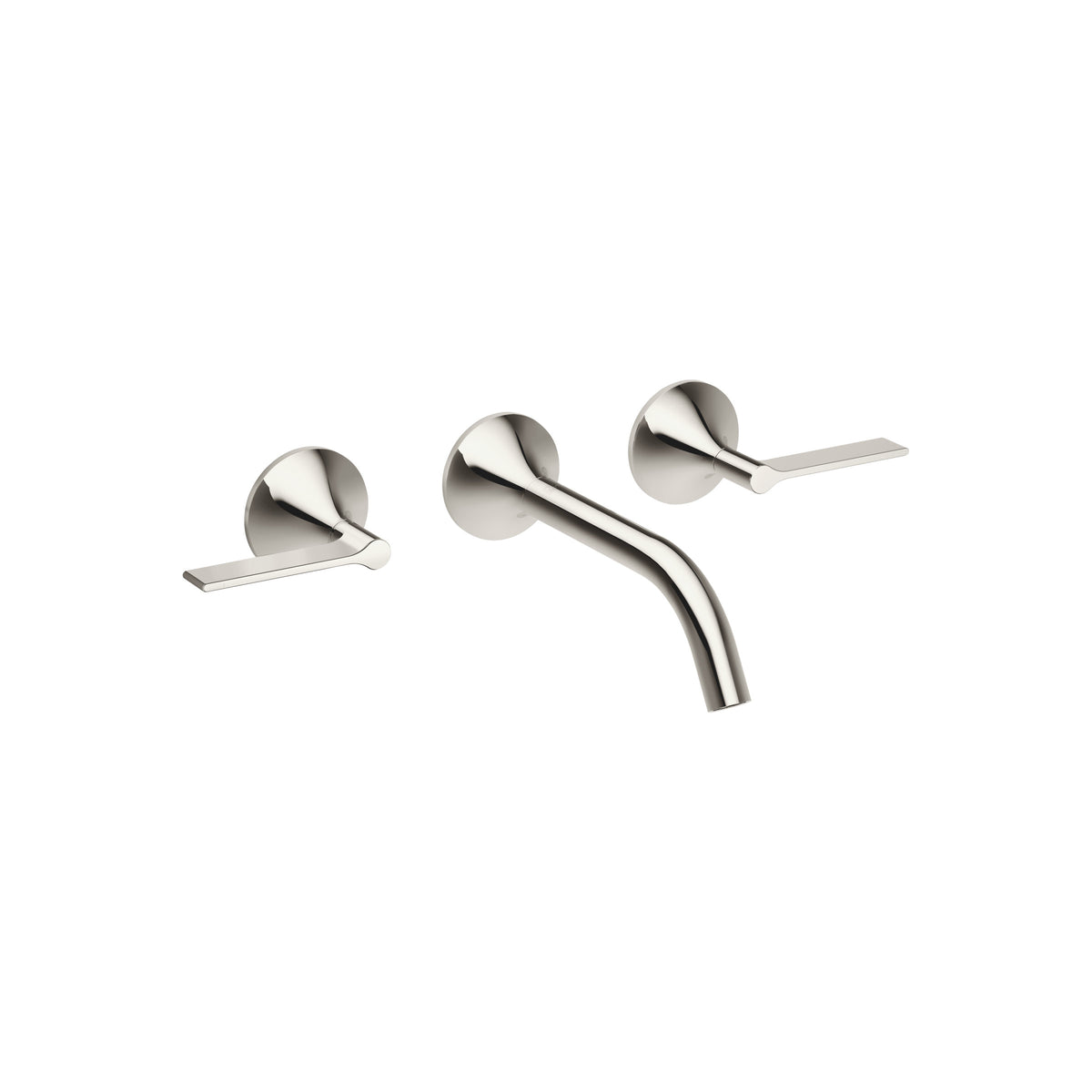Dornbracht VAIA Ankastre Lavabo Bataryası, Süzgeçsiz — Platin