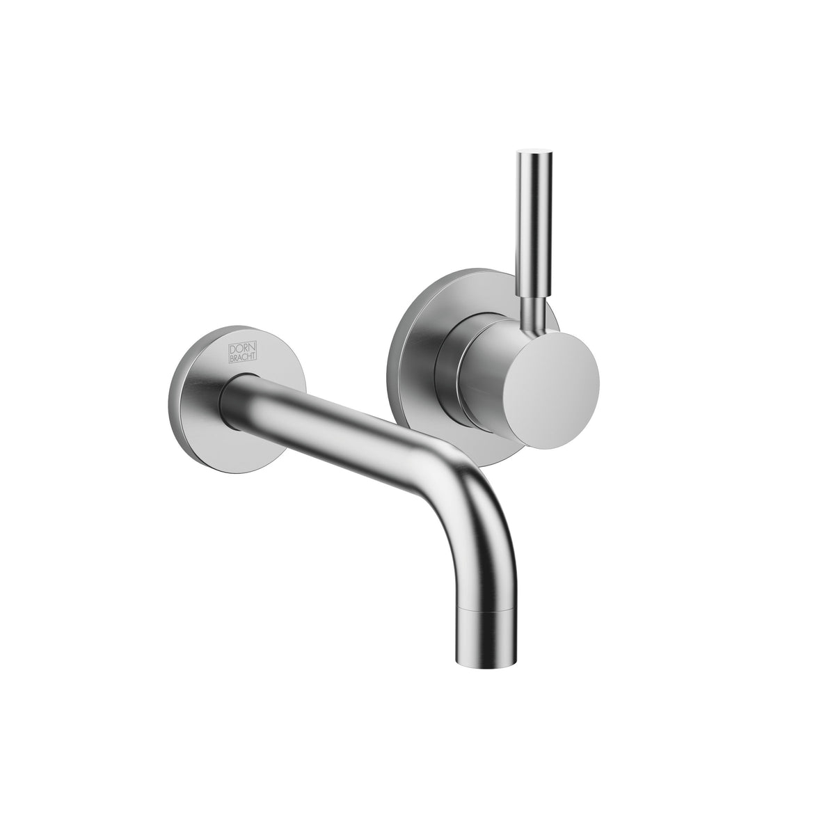 Dornbracht EDITION PRO Ankastre Tek Kollu Lavabo Bataryası Süzgeçsiz — Fırçalanmış Krom