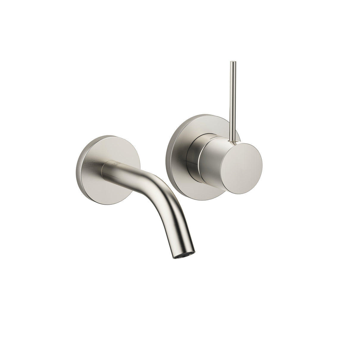 Dornbracht META META SLIM Ankastre Tek Kollu Lavabo Bataryası Süzgeçsiz — Fırçalanmış Platin