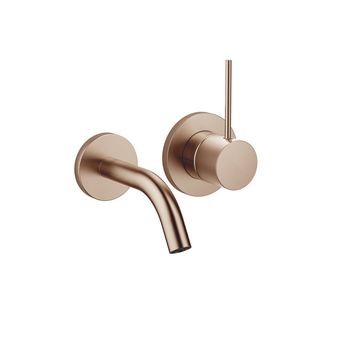 Dornbracht META META SLIM Ankastre Tek Kollu Lavabo Bataryası Süzgeçsiz — Fırçalanmış Bronz (PVD)