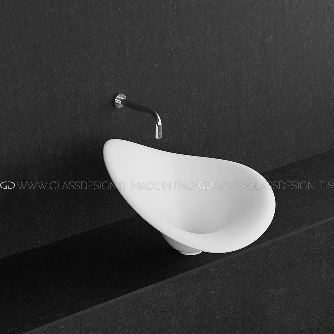 Glass Design Flower: El Yapımı Kristal Çanak Lavabo Koleksiyonu