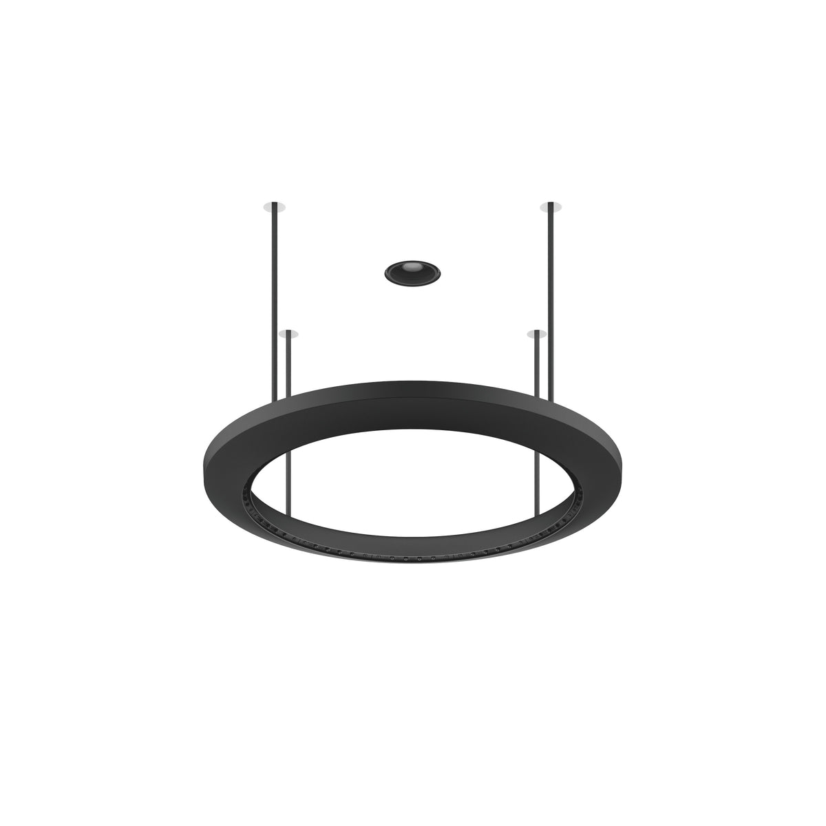 Dornbracht SERIES-VARIOUS AQUAHALO Yağmur Paneli — Mat Siyah