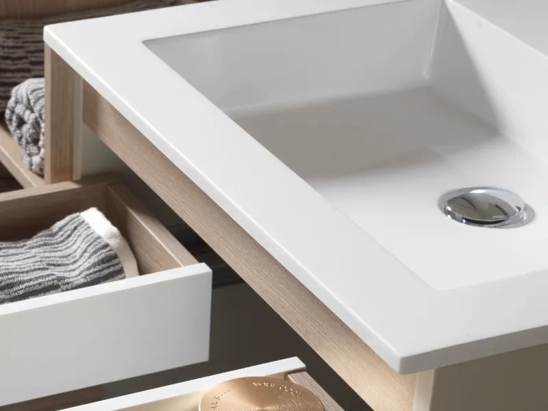 GAMA Decor Flexa Kompakt Banyo Mobilyası | Modüler Lüks