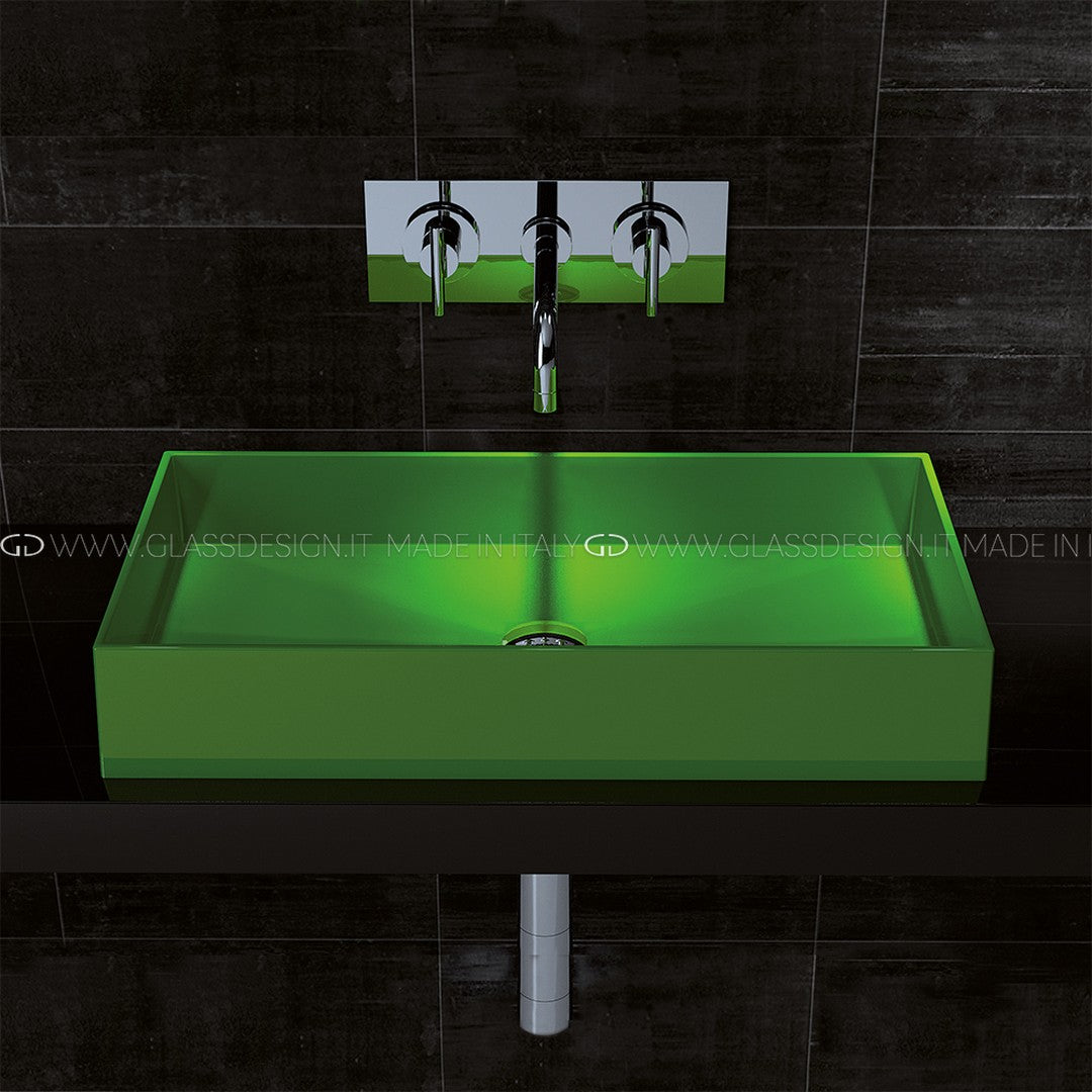 Glass Design Barchetta: Kristal Çanak Lavabo Koleksiyonu