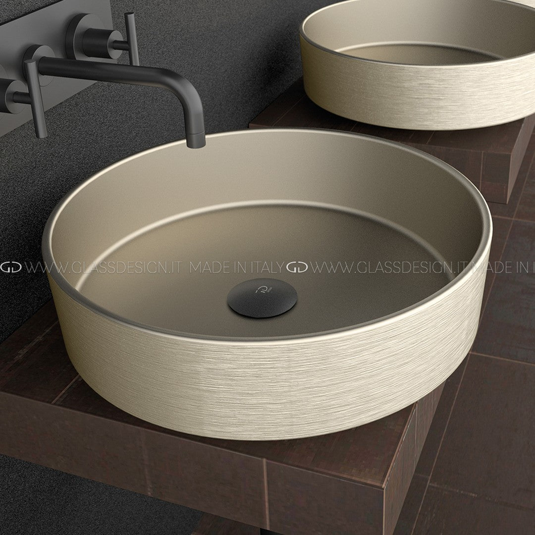 Glass Design Rho: Kristal Çanak Lavabo Koleksiyonunda Saf Form