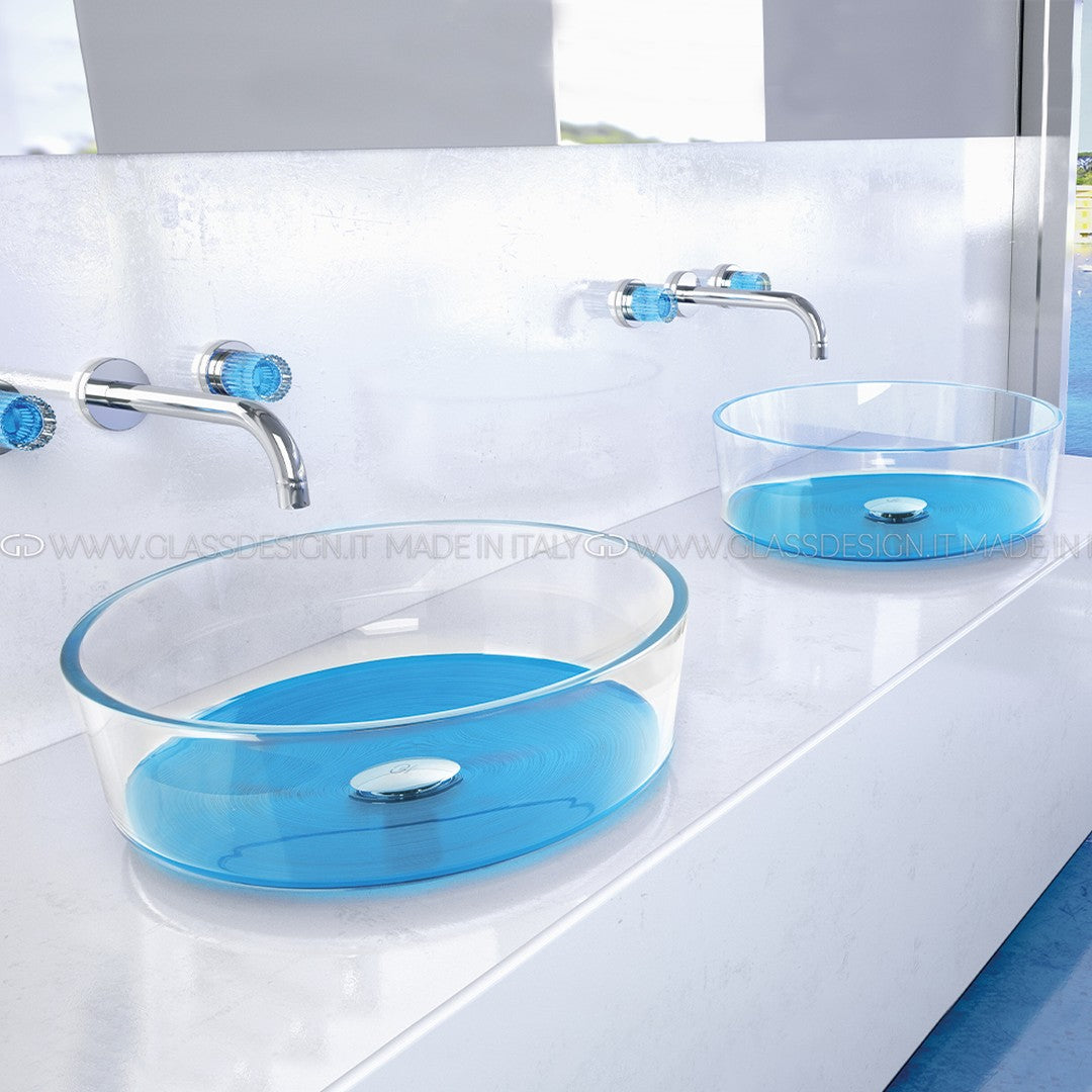 Glass Design Drop: Kristal Çanak Lavabo Koleksiyonu