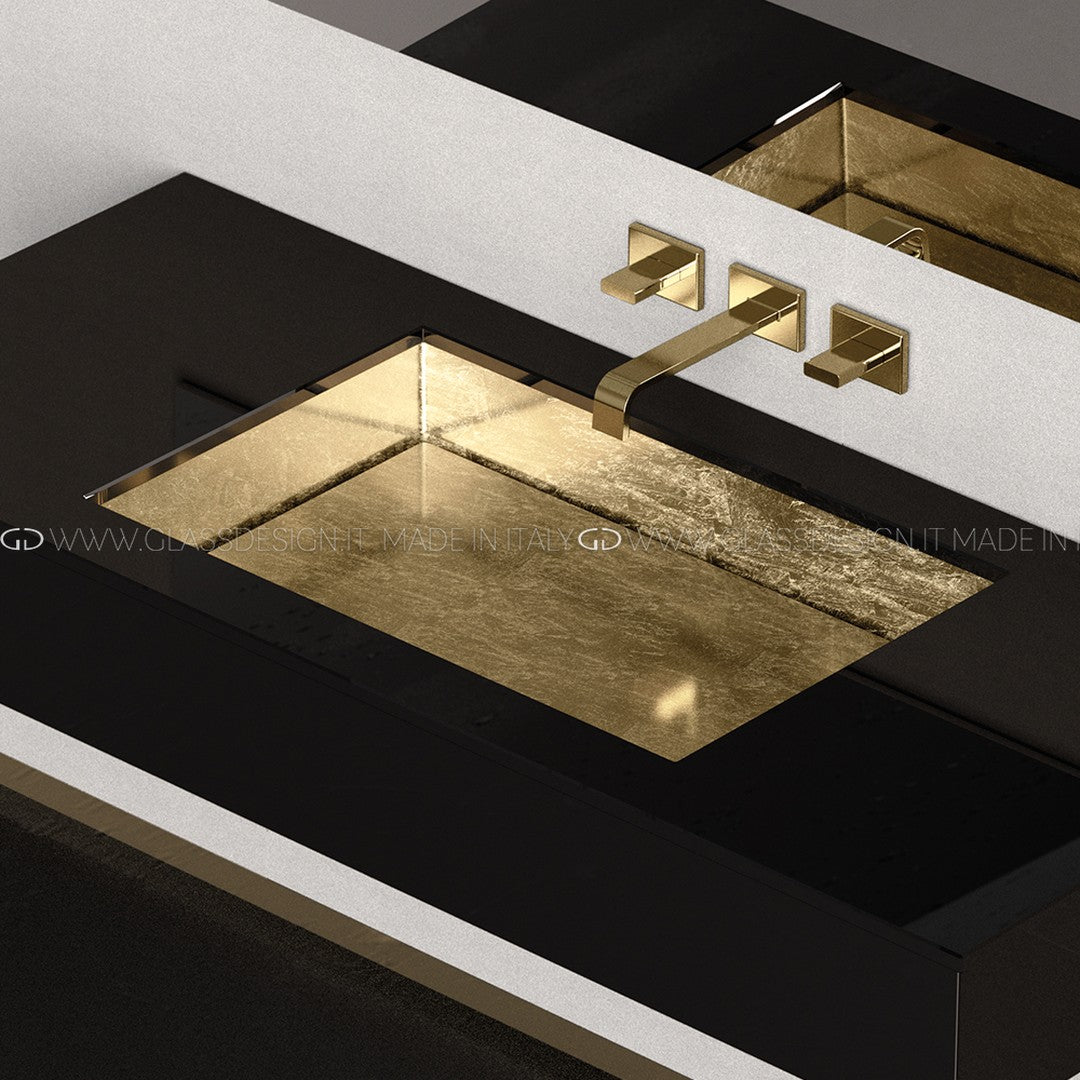 Glass Design Blade: Mat Siyah Seramik Lüks Banyo Koleksiyonu