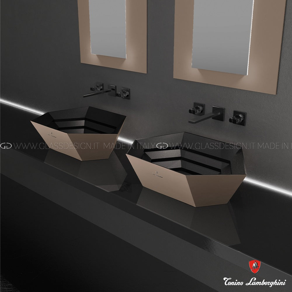 Glass Design x Tonino Lamborghini Vision Concept Lüks Banyo Koleksiyonu