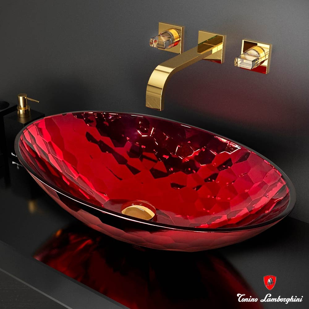 Glass Design x Tonino Lamborghini Allure Lüks Banyo Koleksiyonu