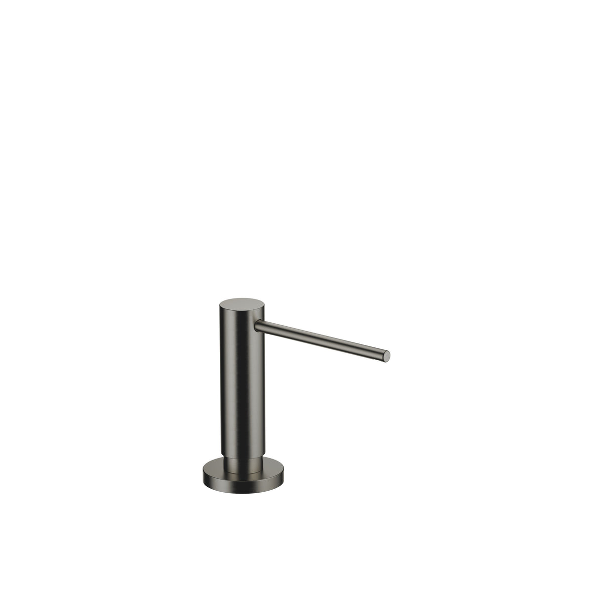 Dornbracht SERIES-VARIOUS Sıvı Sabunluk Rozetli — Fırçalanmış Koyu Platin