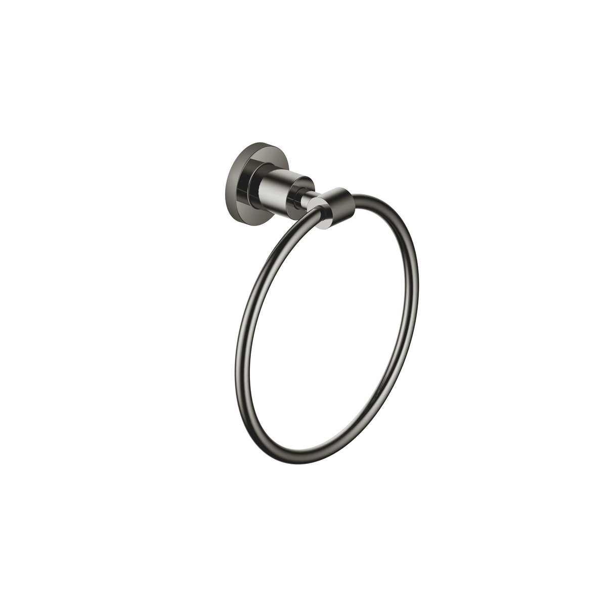 Dornbracht TARA Havlu Halkası, Yuvarlak — Koyu Krom