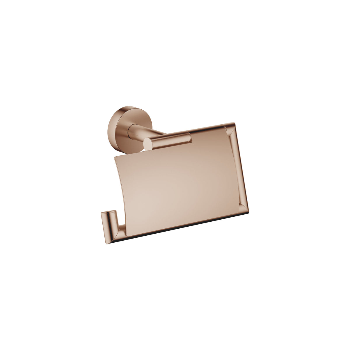 Dornbracht SERIES SPECIFIC Kapaklı Tuvalet Kağıtlığı — Fırçalanmış Bronz (PVD)