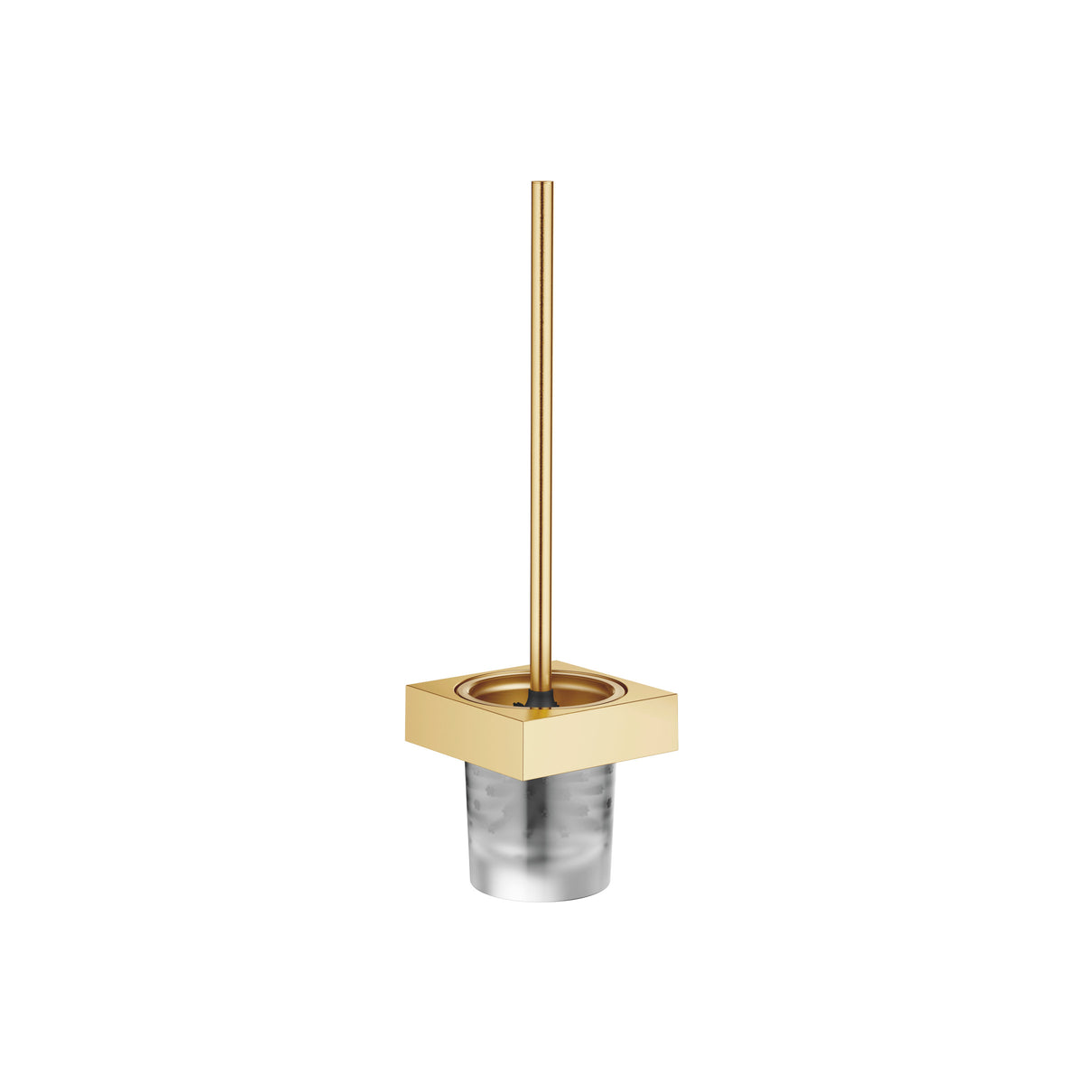 Dornbracht SERIES SPECIFIC Tuvalet Fırçası Seti, Duvar Modeli — Fırçalanmış Durabrass (23 ayar Altın)