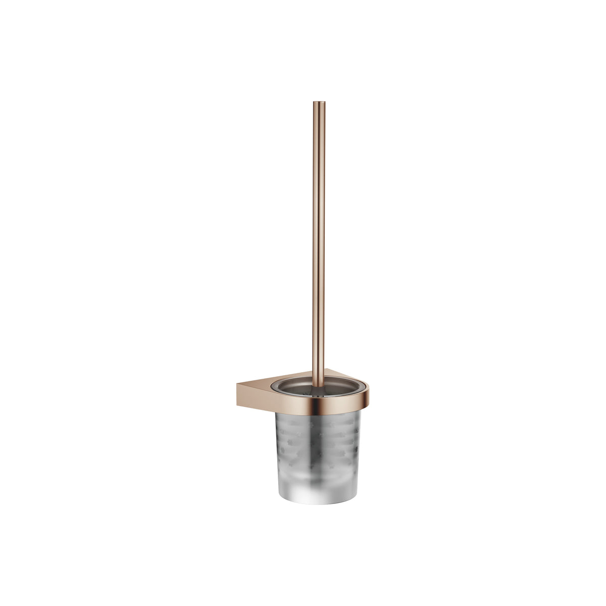 Dornbracht SERIES SPECIFIC Tuvalet Fırçası Seti, Duvar Modeli — Fırçalanmış Bronz (PVD)