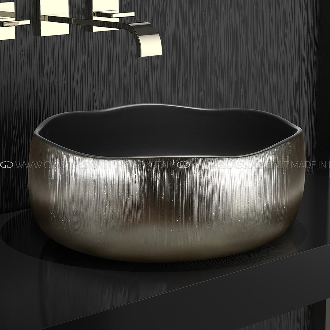 Glass Design Mode: İtalyan Kristal Çanak Lavabo Koleksiyonu
