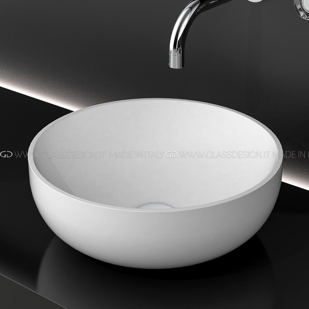 Glass Design Collina: Kristal Çanak Lavabo ile Banyoda Saflık