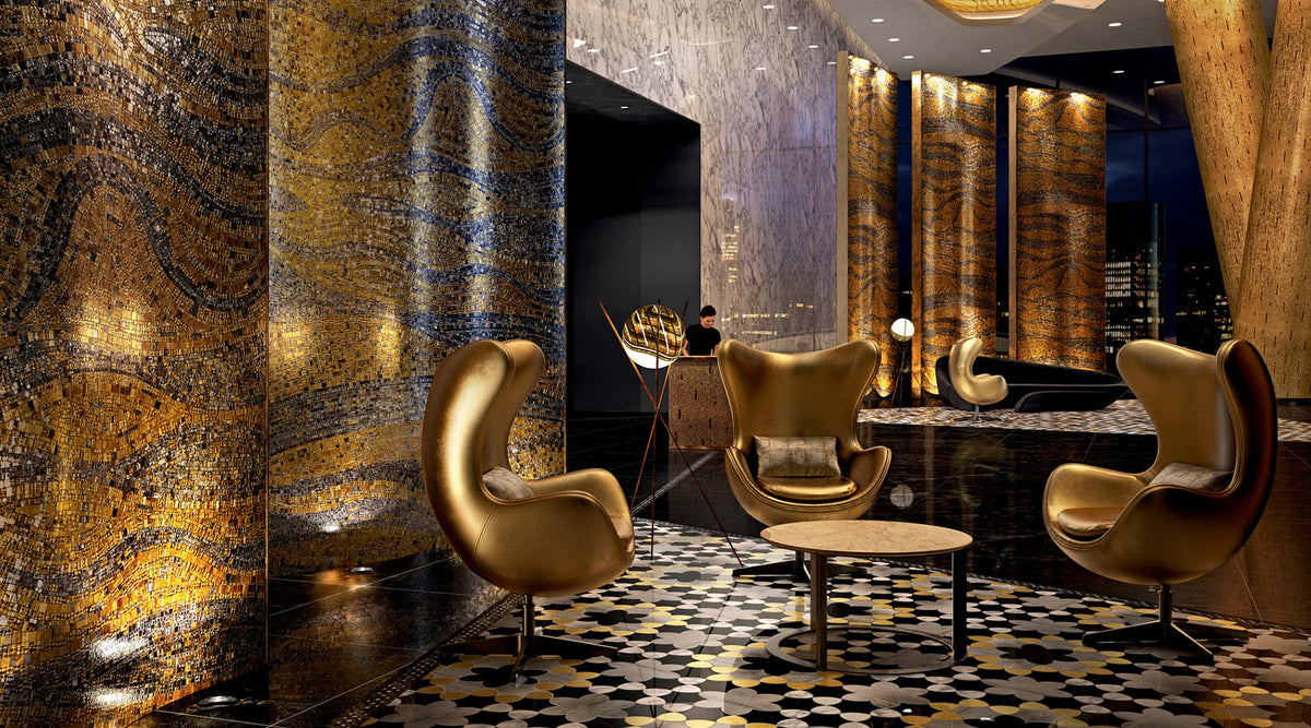 SICIS Gold Collection — SICIS Gold Collection mozaik uygulama örneği 1
