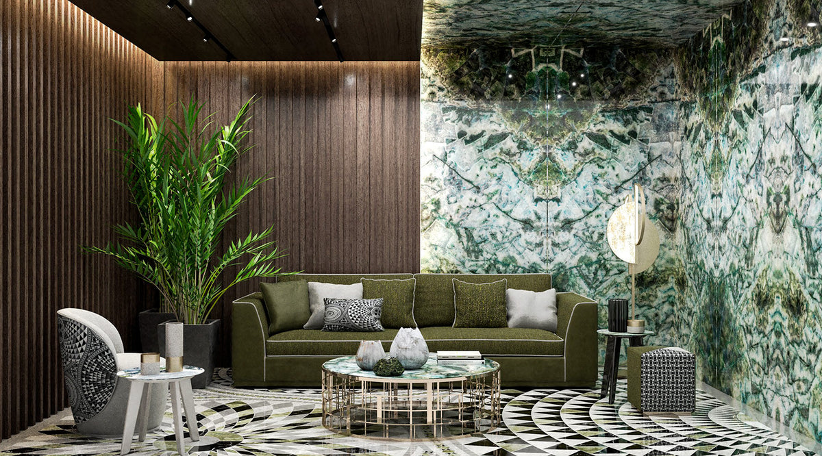 SICIS Marble Cosmati — SICIS Marble Cosmati mozaik uygulama örneği 5