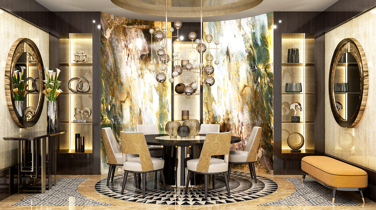 SICIS Marble Cosmati — SICIS Marble Cosmati mozaik uygulama örneği 6