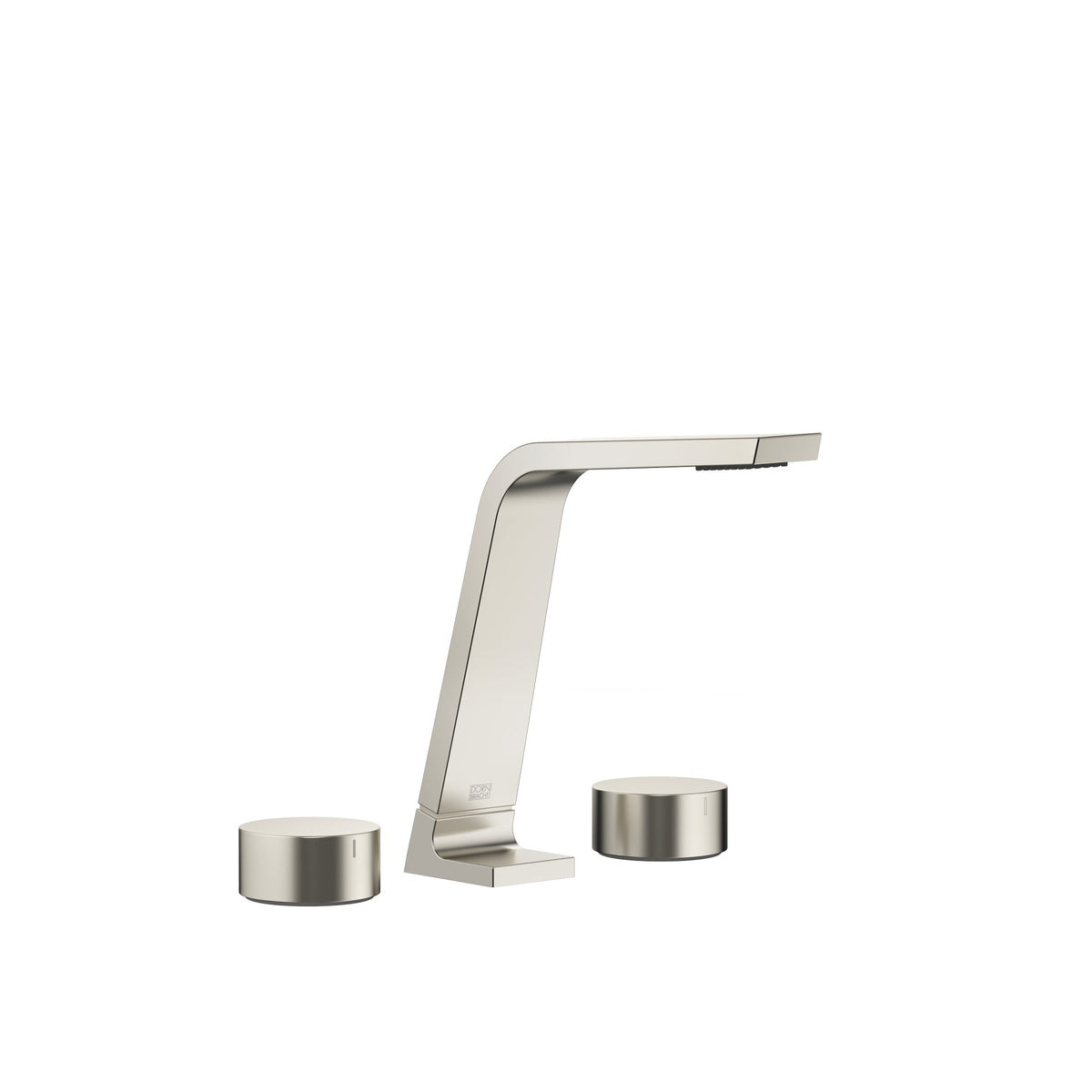 Dornbracht CL.1 Üç Delikli Lavabo Bataryası Süzgeçsiz — Fırçalanmış Platin