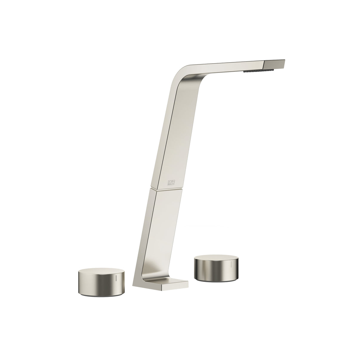 Dornbracht CL.1 Üç Delikli Lavabo Bataryası Süzgeçsiz — Fırçalanmış Platin