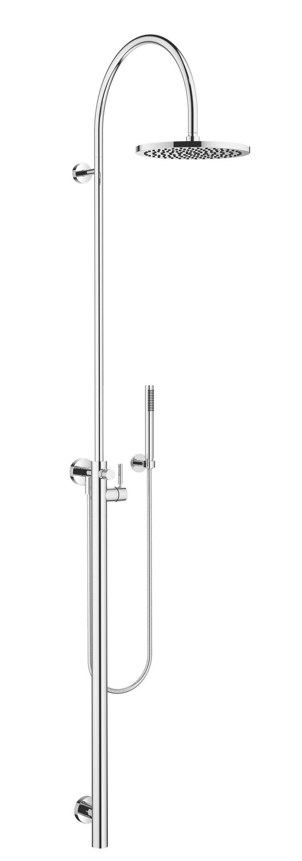 Dornbracht SERIES SPECIFIC Duş Sistemi Tek Kollu Duş Bataryalı — Koyu Krom
