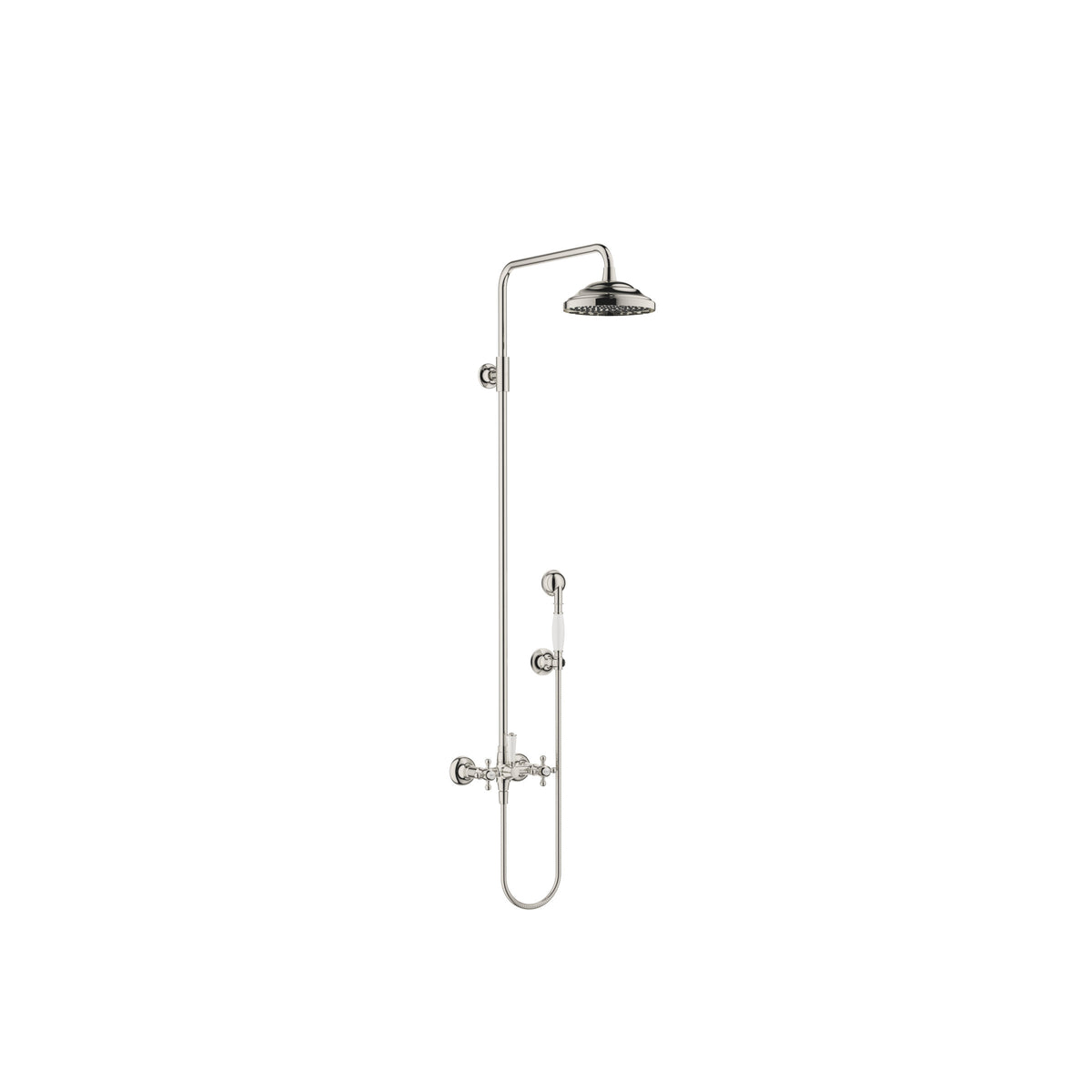 Dornbracht MADISON Duş Kolonu Duş Bataryalı 200 mm — Platin