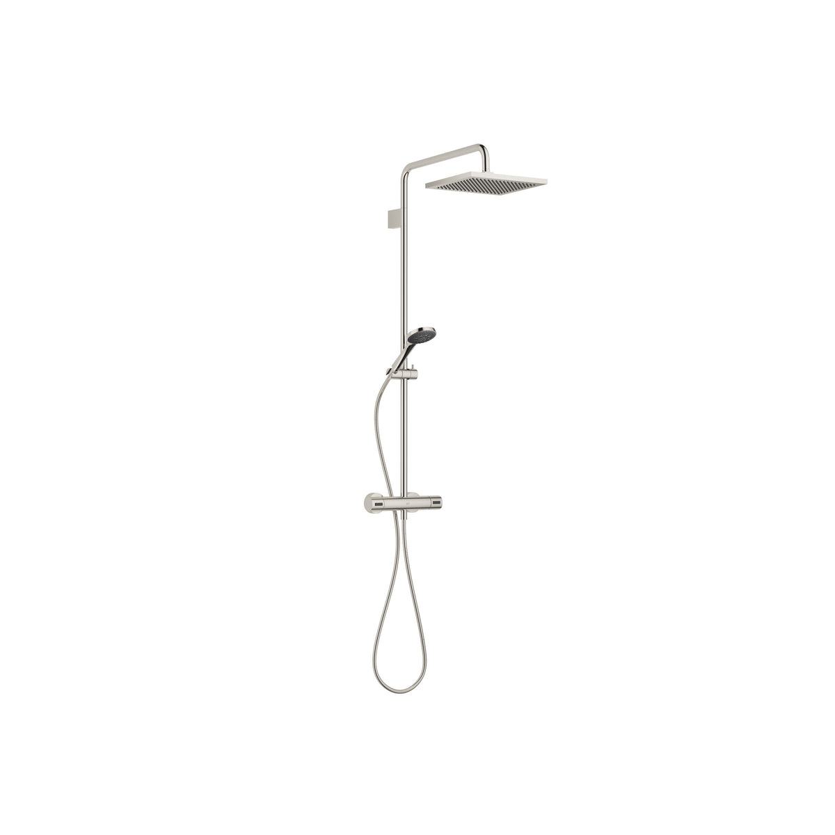 Dornbracht SERIES SPECIFIC Duş Kolonu Duş Termostatlı 300 x 240 mm — Platin