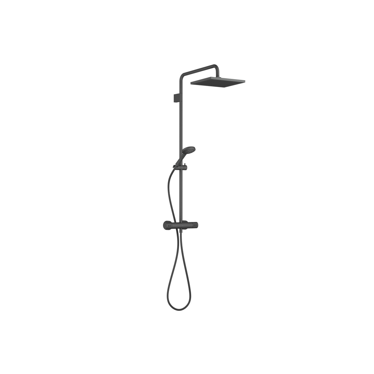 Dornbracht SERIES SPECIFIC Duş Kolonu Duş Termostatlı 300 x 240 mm — Mat Siyah
