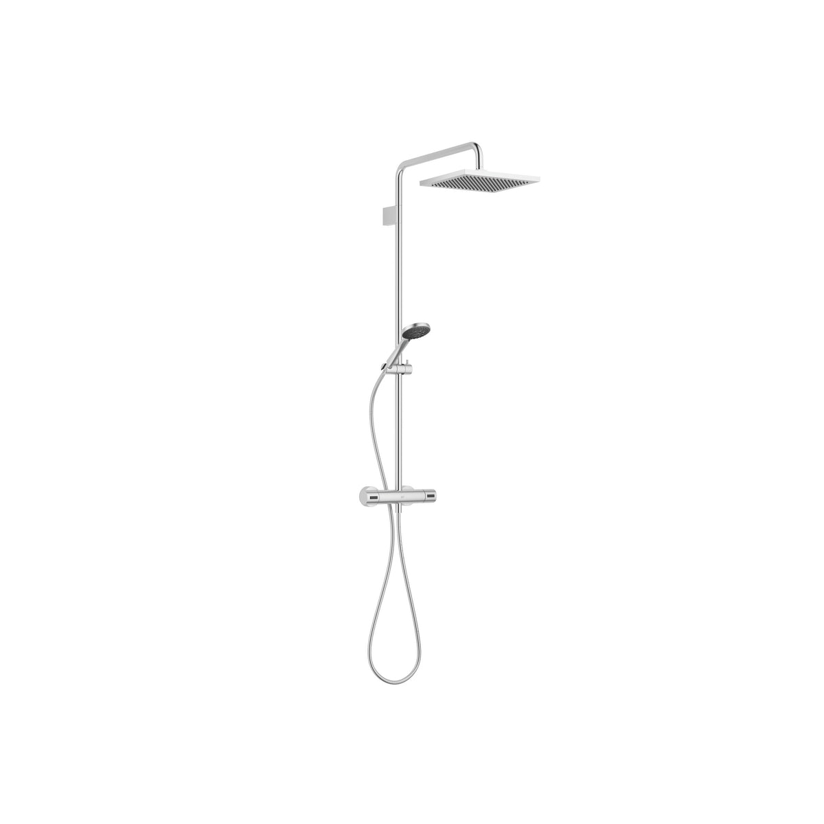 Dornbracht SERIES SPECIFIC Duş Kolonu Duş Termostatlı 300 x 240 mm — Fırçalanmış Krom