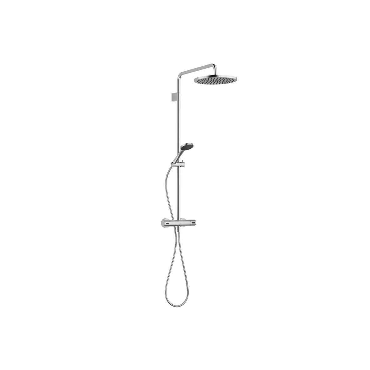 Dornbracht EDITION PRO Duş Kolonu Duş Termostatlı — Fırçalanmış Krom